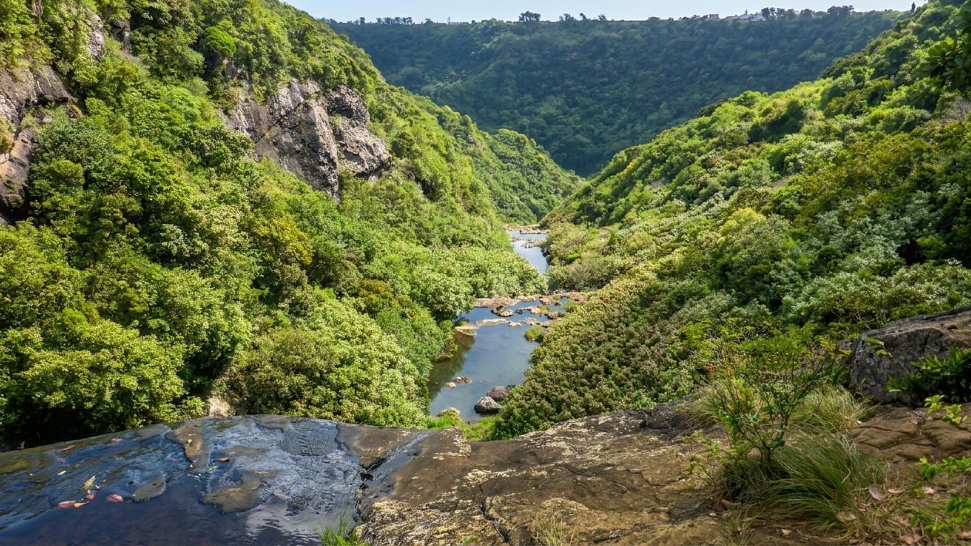 Hiking Tamarind Falls Canyon River Trail