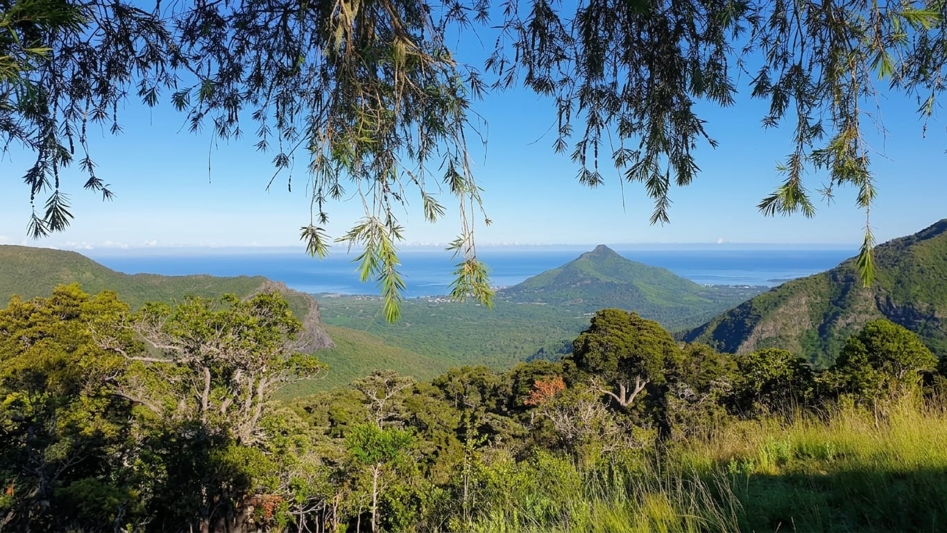Hiking Maccabee Forest Panoramic View Mauritius