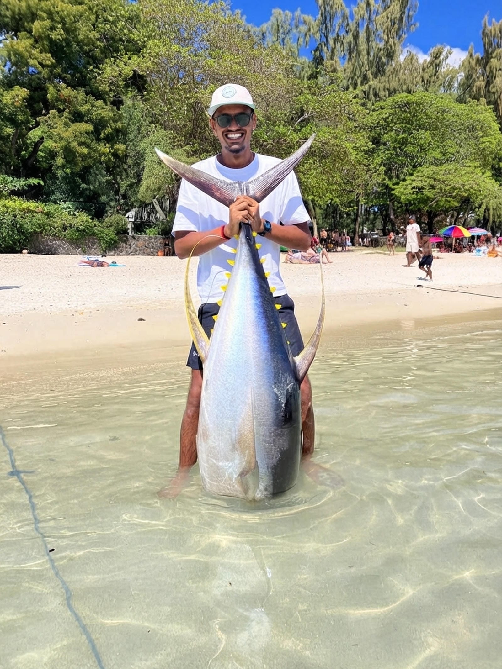 Big Game Fishing Yellowfin Tuna Catch