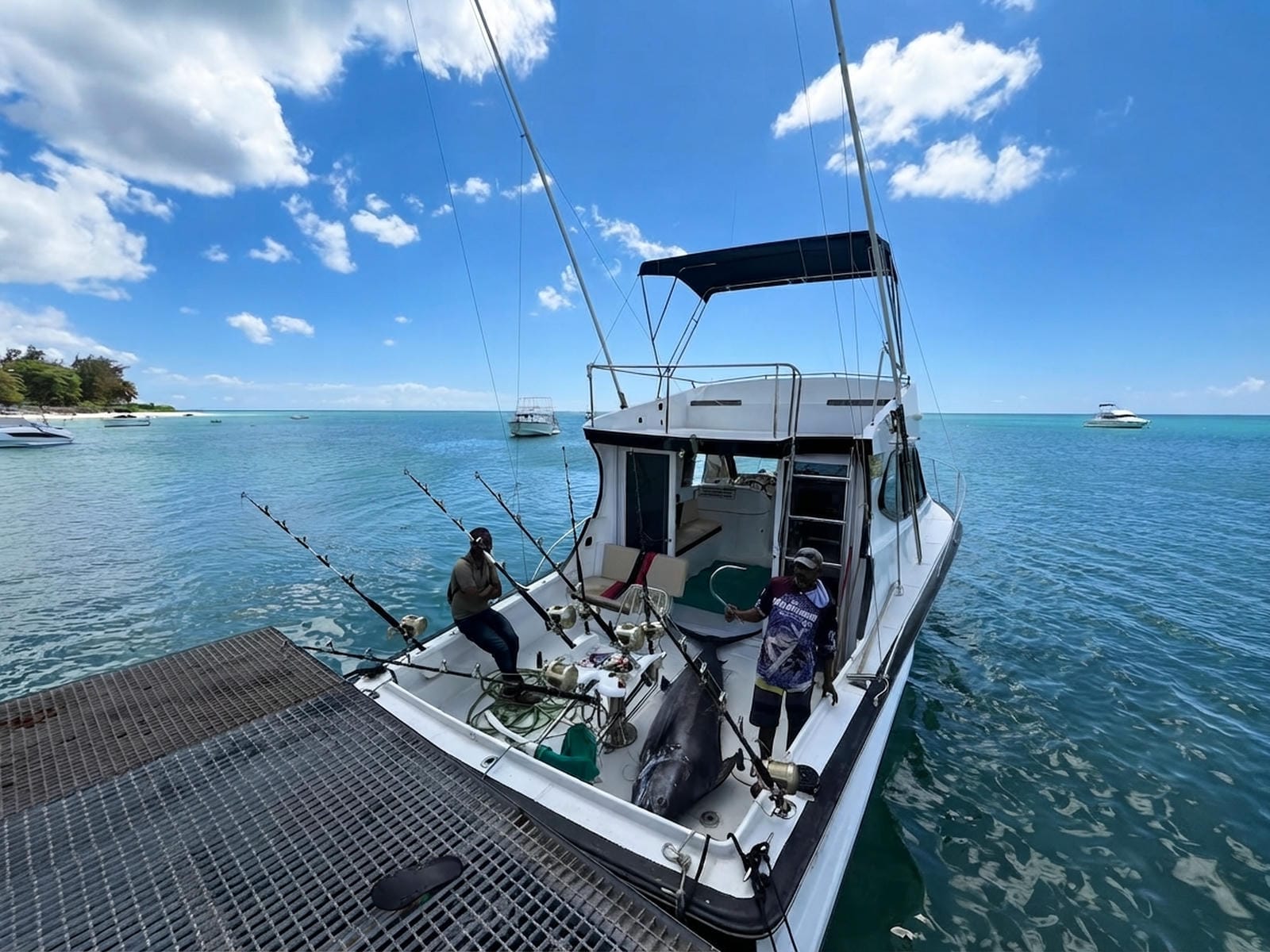Deep Sea Fishing Boat Corsaire Mauritius