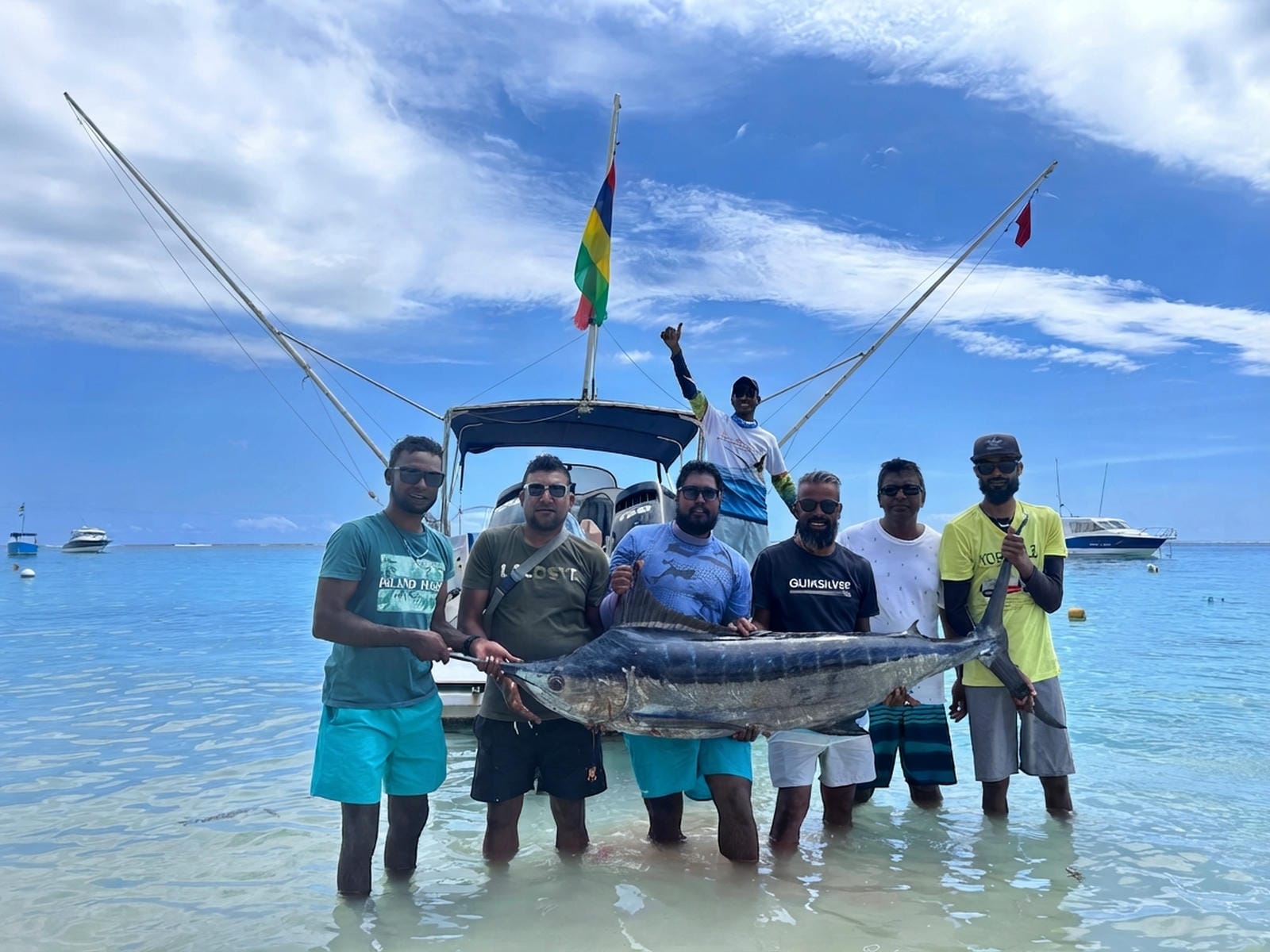 Deep Sea Fishing Grand Baie Mauritius Marlin Catch