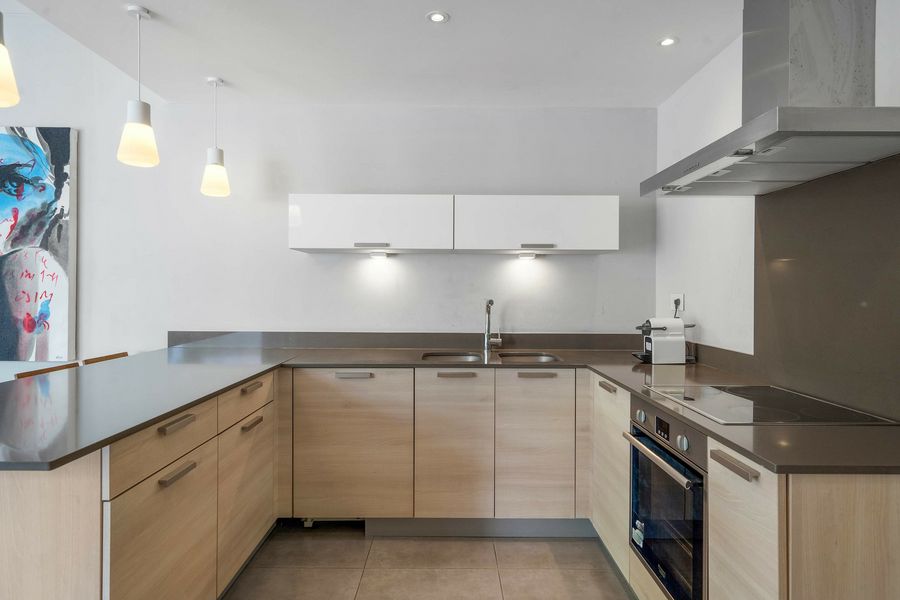 Mont Choisy Pool Villa Fully Equipped Modern Kitchen