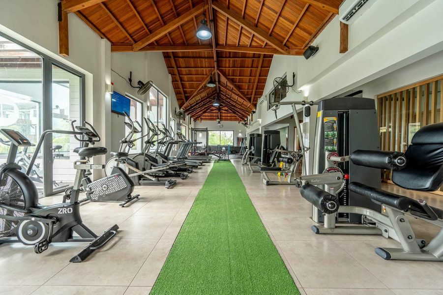 Mont Choisy Pool Villa Resort Fitness Gym Cardio