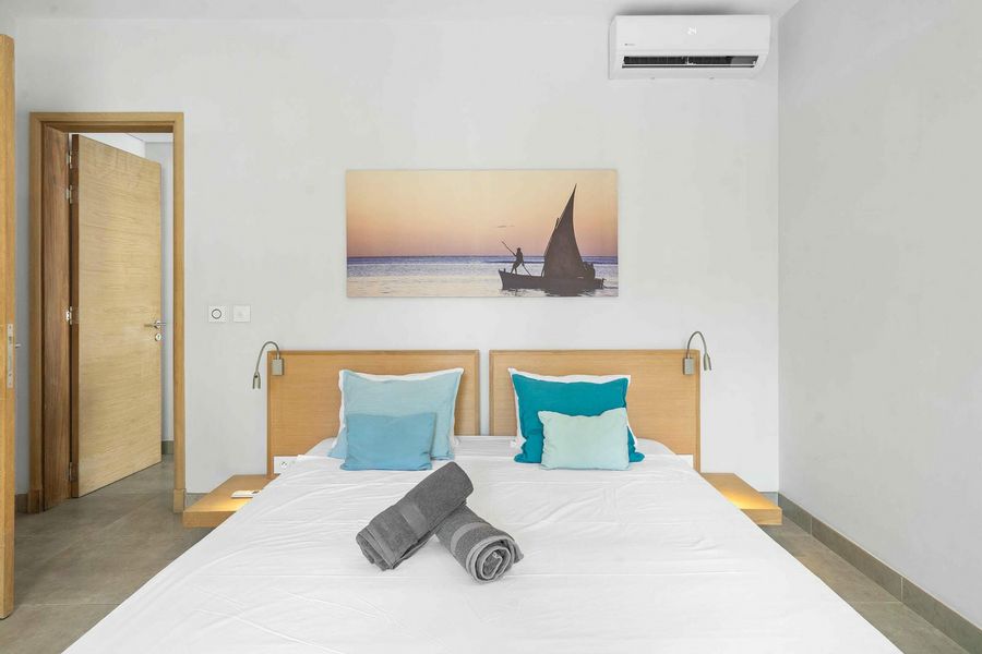 Mont Choisy Pool Villa Air Conditioned Guest Bedroom